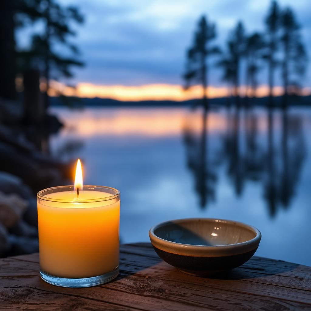 Beeswax Candle